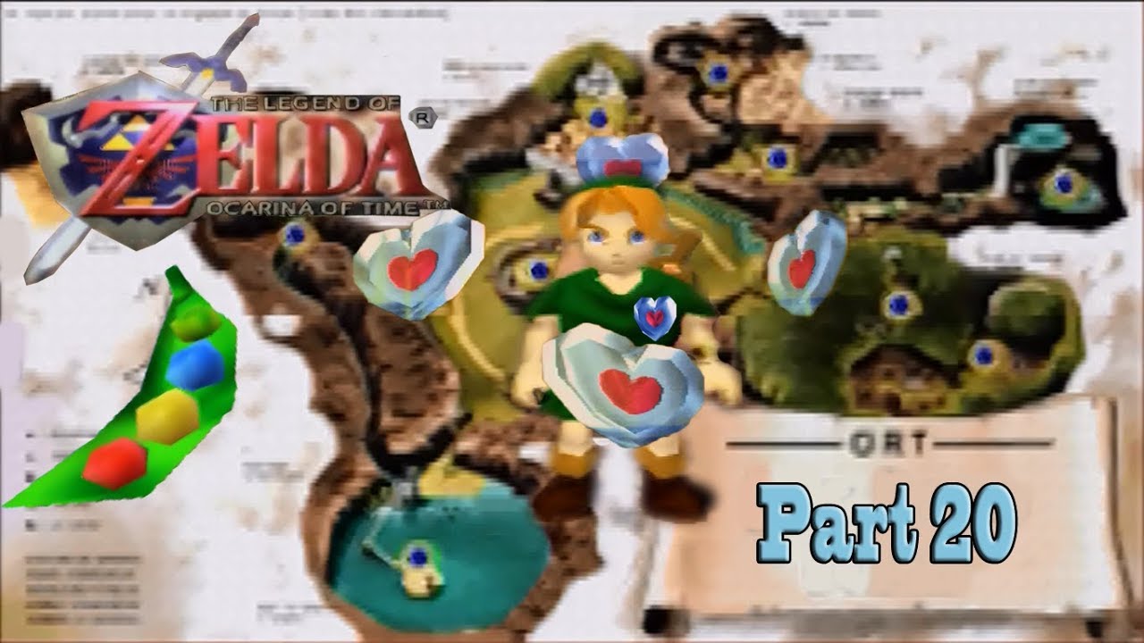 Let´s Play The Legend of Zelda Ocarina of Time Part 20 "Von Herzteile