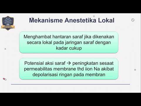 Video: Anestesi Lokal: Penggunaan, Jenis, Proses, Risiko, Dan Keamanan Kehamilan