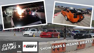 SHOW CARS ON DRIFT TRACK! | CLEAN CULTURE ATX AUTOFEST 2026
