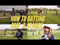 How to batting grip  stance pcb leval 2 coach sir ad