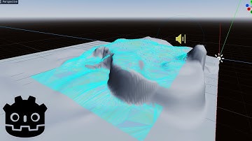 Navigation mesh Open-world Terrain - First step Godot