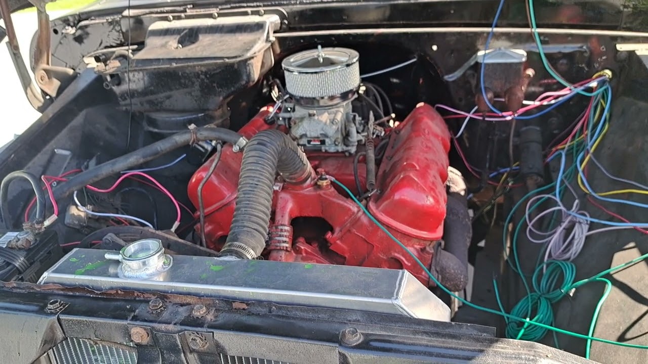 1963 GMC BIG BLOCK V6 305 COLD START