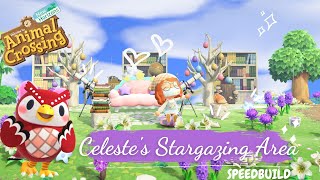 Designing Celeste's Stargazing Area || SPEEBUILD || ACNH