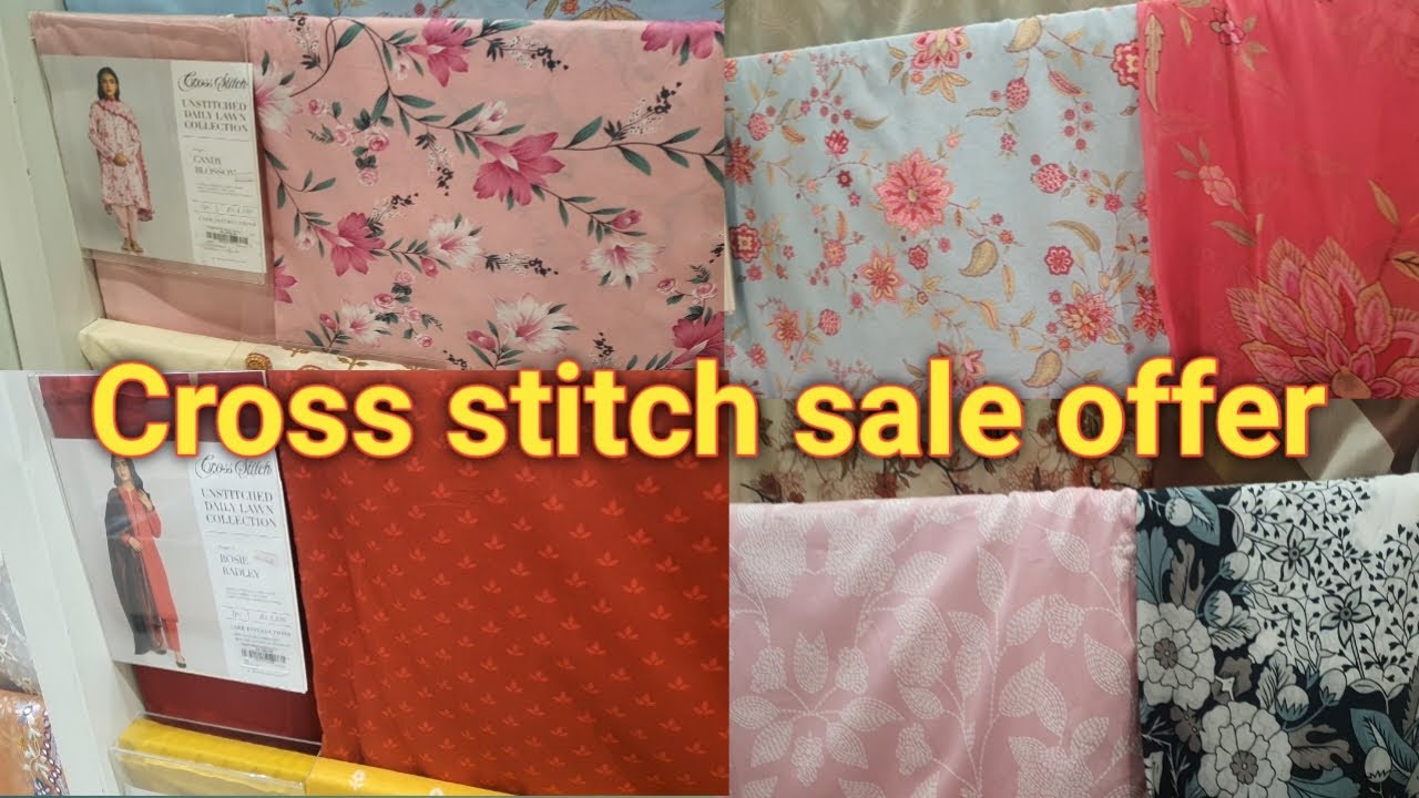 Cross stitch sale 2023 /Cross stitch summer collection 2023 YouTube