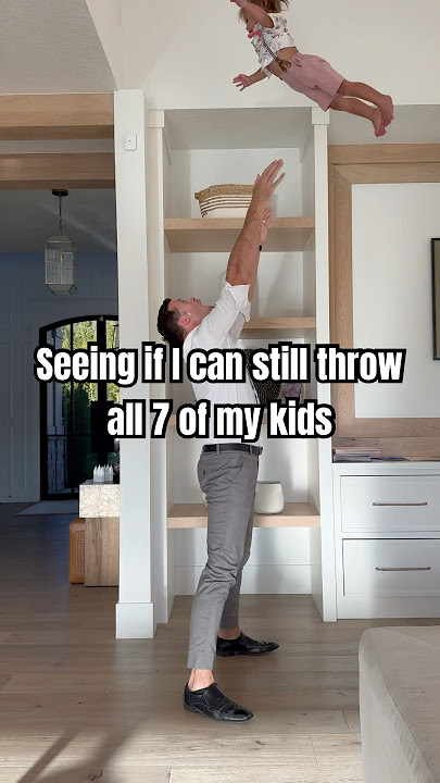 The baby will be easier to throw in 8 weeks 😂 #kpop #kpopdemonhunters #bigfamily #mormon #cute