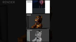 BRO’S build like a 1x1 lego piece?! #blender #animation #caseoh #fnaf #3danimation