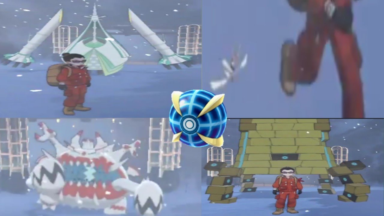 Creepy Ultra Beasts Walking Animations (Legendary and Mythical Pokémon too)  in Crown Tundra 