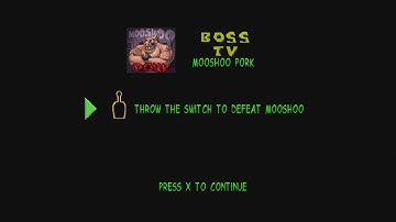 Gex 3D: Enter the Gecko - PS1 - #19 - Boss - Moosho Pork (Blind)