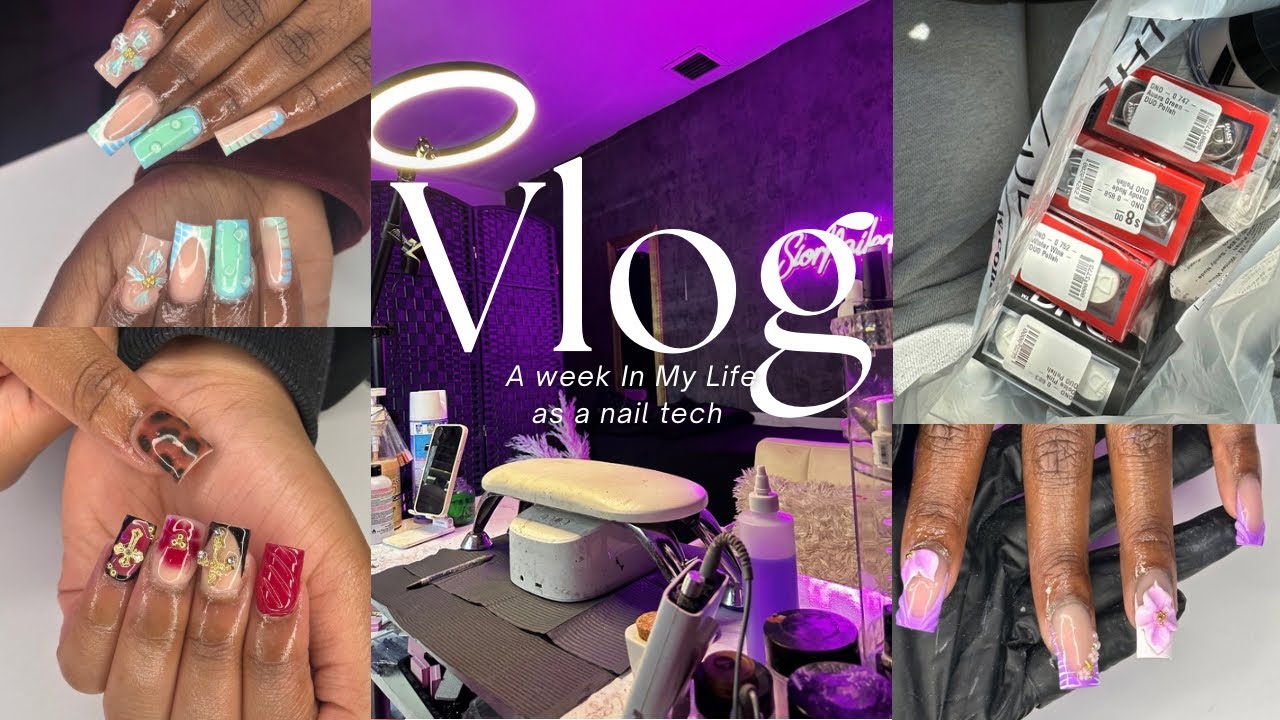 A week in my life as a nail tech : a client almost got away with not paying the fee & more