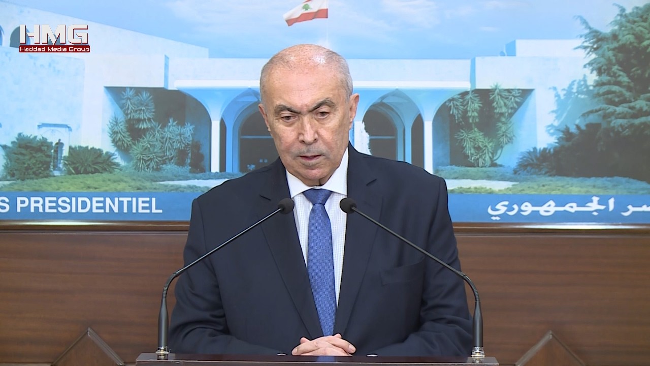 فؤاد مخزومي من بعبدا: 