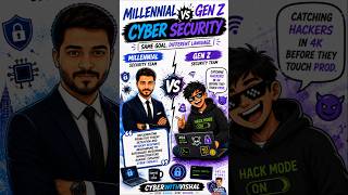 Millennials vs GenZ - Cyber Security #cyberwithvishal