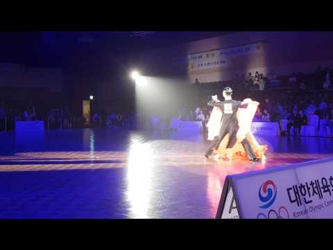 2017 제14회 회장배전국댄스스포츠선수권대회 아마추어 스탠다드 Final solodance 1