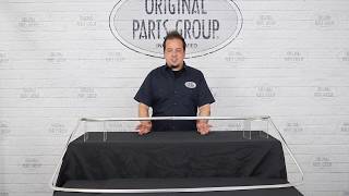 OPGI Product Spotlight: 1964-1967 GM A-Body Windshield Moldings 1950 Oldsmobile Windshield Molding Clip