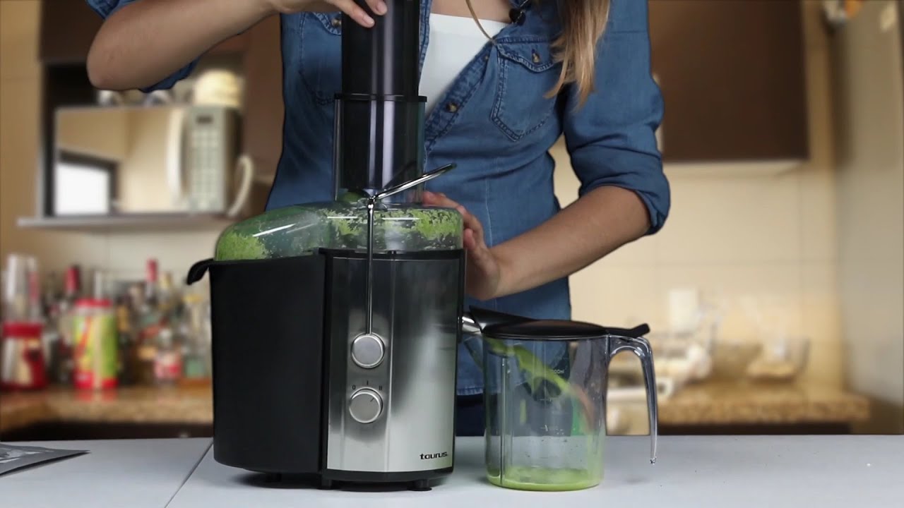 Extractor de jugo Taurus modelo LIQUAFRUIT - Review - YouTube