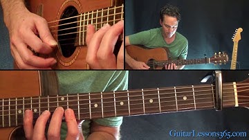 Clocks Guitar Lesson - Coldplay