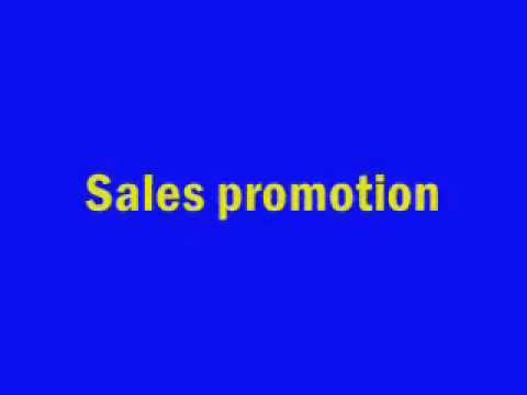 sales promotion definition