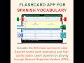 Spanish Vocabulary Flashcards Excel | 800 Most Common Words with Latin American Spanish Audio +Ex.
