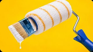 7 Painting Tricks That Will Make You Paint Like a Pro | Level 100 DIY Hacks