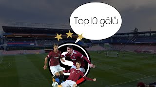 Top 10 nejlepších gólů Adama Hložka ve Spartě Praha