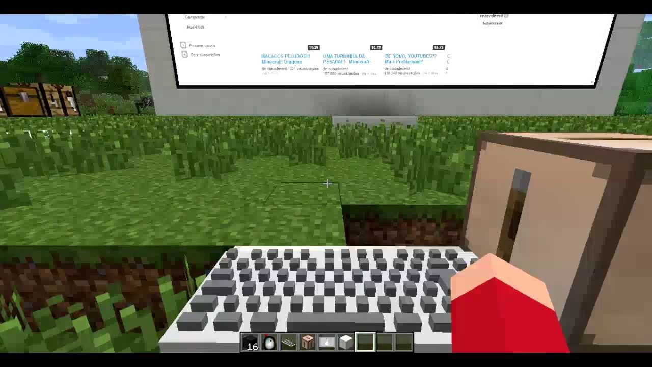 WebDisplays MOD - [Minecraft MOD 1.6.4] - YouTube