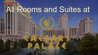 All Rooms and Suites at Caesars Palace Hotel Las Vegas 2020
