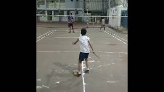 #badminton #practice #age 6 year #