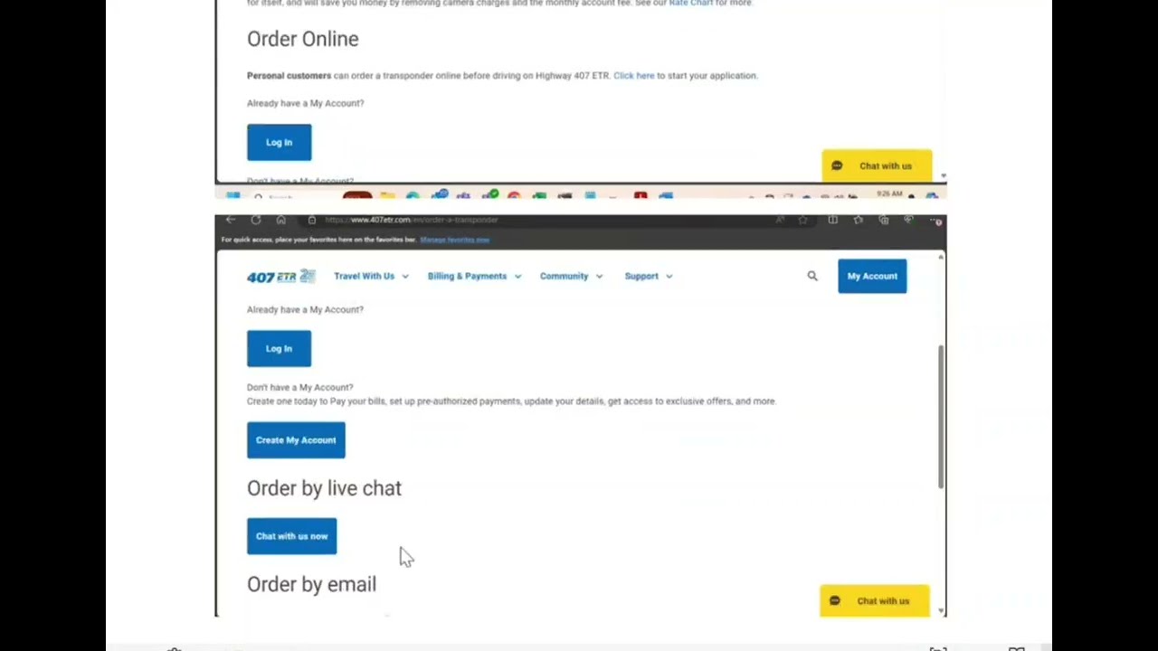 How To Order Highway 407 Transponder Step By Step Full Information