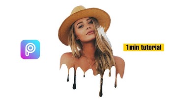 Dripping Effect in 1 minute | Picsart Tutorial