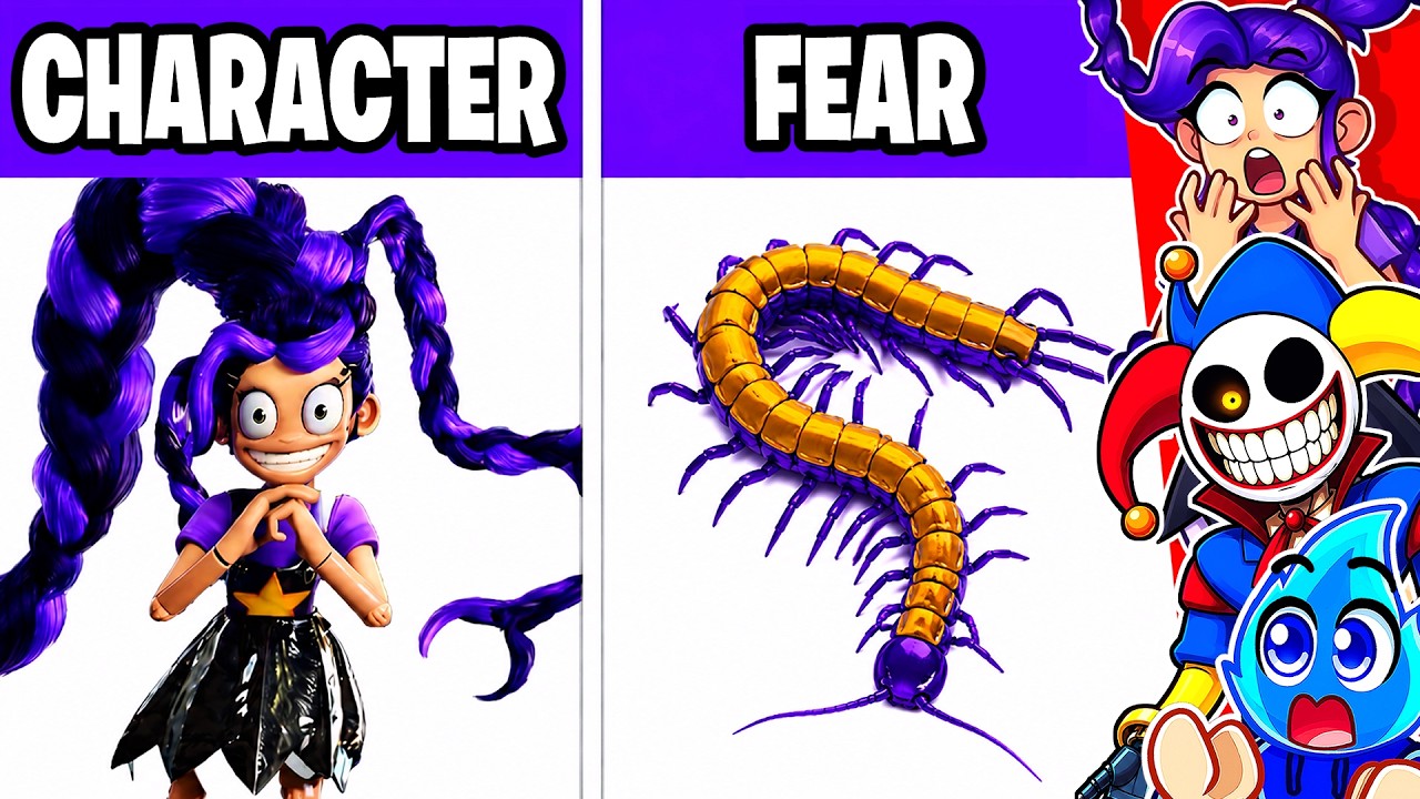 ALL POPPY PLAYTIME CHAPTER 5 CHARACTERS BIGGEST FEARS!