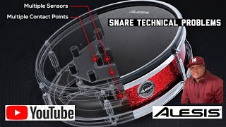 Alesis Strike Pro Electric Drum Set Snare drum technical issues!