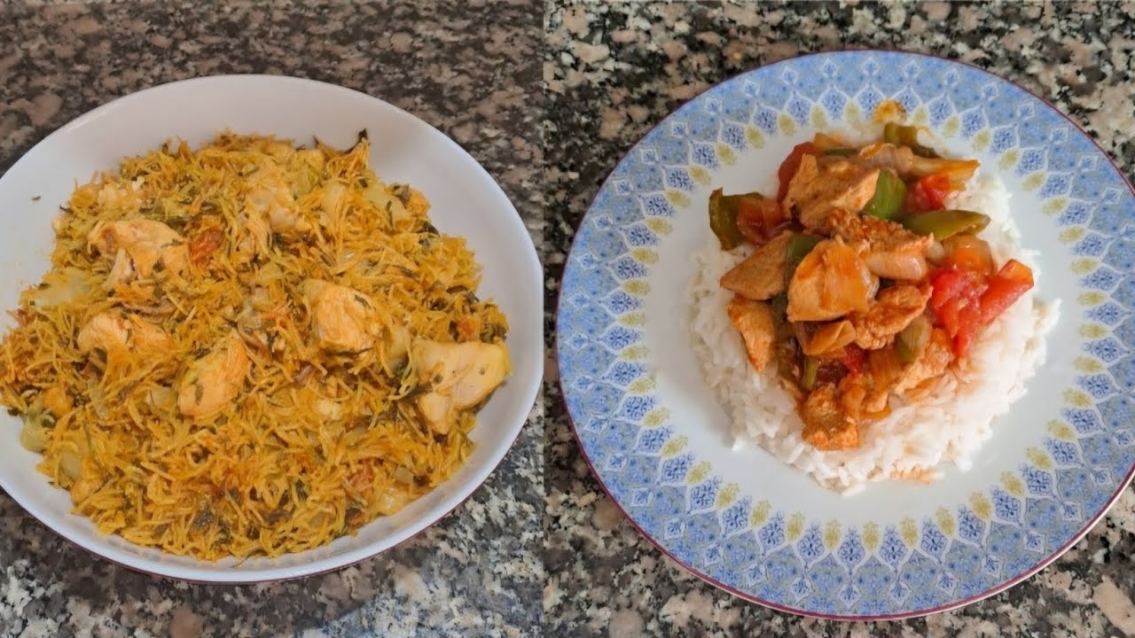 🛎✨️دويدة جربية في الكسكاس و روز باسكالوب و الخضرا sauté✨️ دبارة ساهلة و بنة عالمية