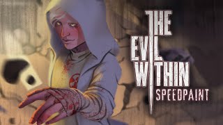[REDRAWING SPEEDPAINT]  The Evil Within - Mystical L