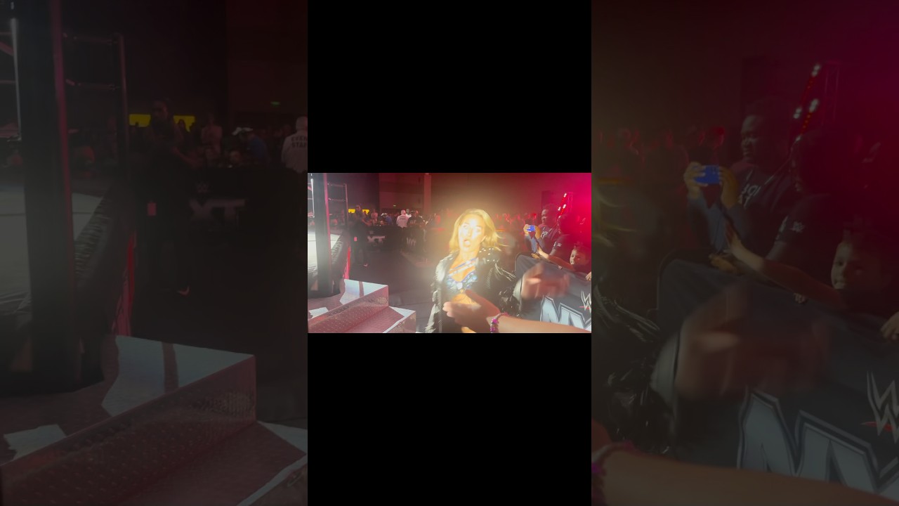 Fallon Henley at WWE NXT live event - That’s my name! 