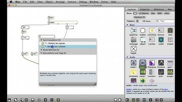 MAX MSP V6 Soft Synth Demo 2 - Additive synth