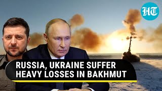 Russia's fiery assault forces Ukrainian Army retreat in Bakhmut; Putin's men destroy Western arms
