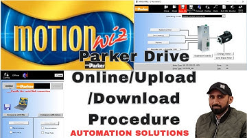 MotionWiz: Parker Drive Online/Upload/Download Procedure. HID16SS