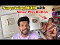 Silverplay button unboxing by mom  suprising  thanks to everone  mrkrish