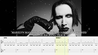 MARILYN MANSON - Sweet Dreams (Are made of this) [GUITARLESS BACKING TRACK + TAB]