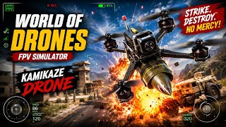 World of Drones FPV Simulator 🚁 Ultra Realistic FPV Drone Gameplay | Extreme Drone Flying Simulator screenshot 3