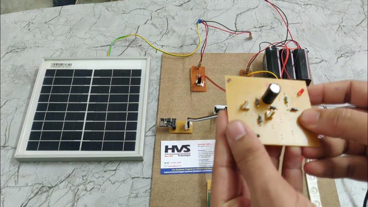 Arduino Based Solar Power Monitoring Through IOT - YouTube