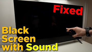 TCL TV Black Screen with Sound – Quick & Easy Fixes You Can Do at Home
