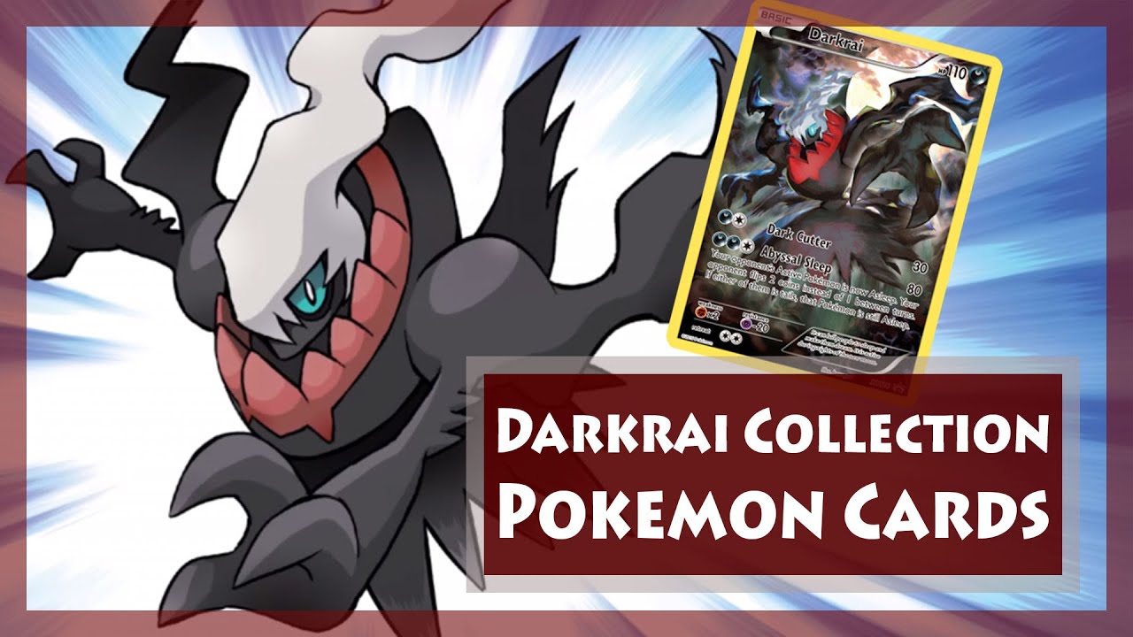 NEW Darkrai Pokemon Card Unboxing Mythical Pokemon Collection YouTube