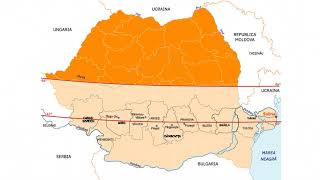 România. Poziție geografică, puncte extreme, vecini - 4K