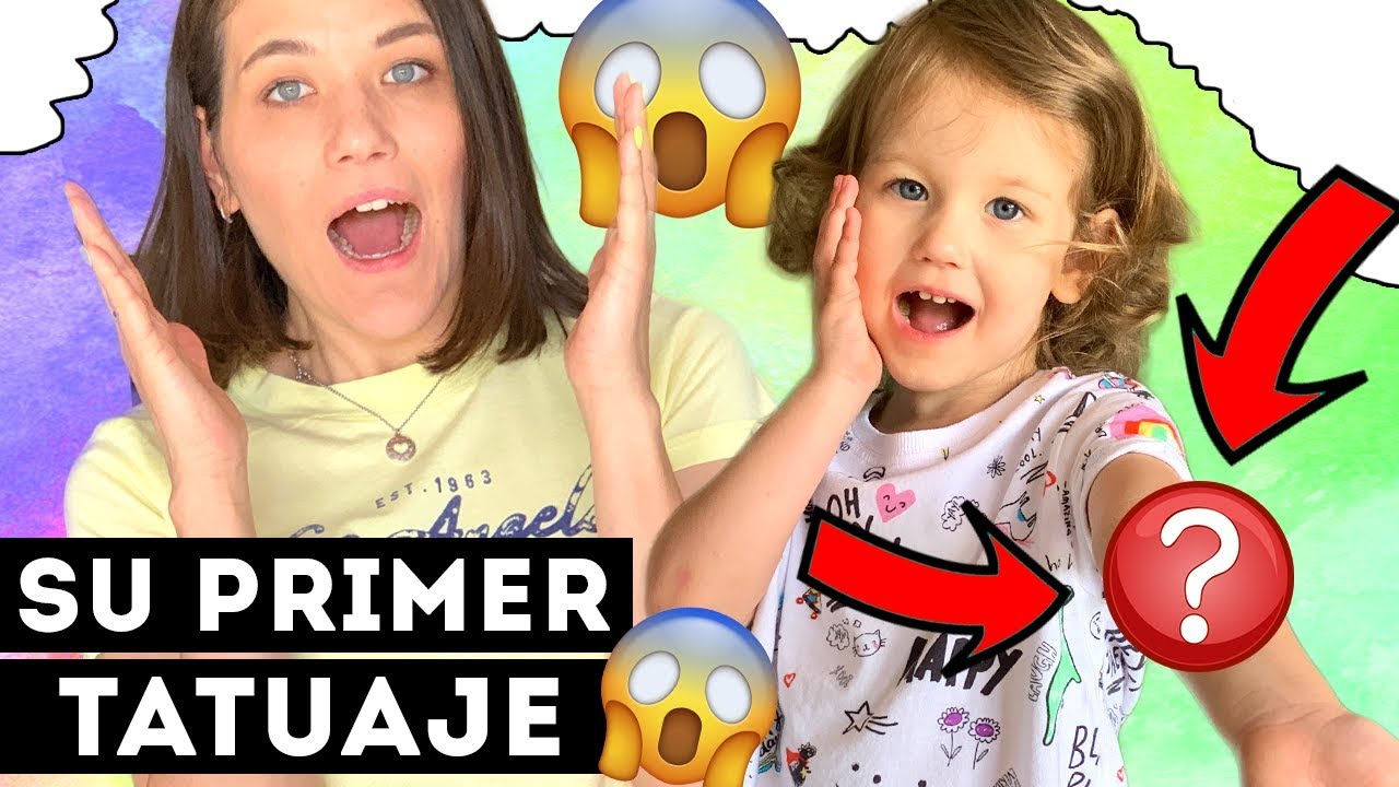 ERIKA SE HACE SU PRIMER TATUAJE | Yippee Family