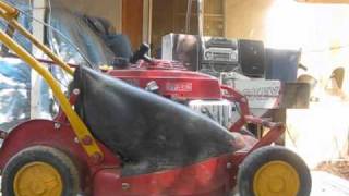 Honda powered mclane mower