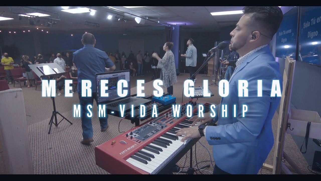 Mereces Gloria - Te Exalto | Miel San Marcos | Piano Cam