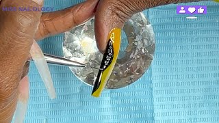 EASY BEGINNER NAIL ART USING GEL POLISH | 3D CROC PRINT NAILS | MISS NAILOLOGY