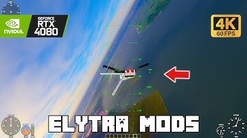 These mods turn Minecraft into a flight simulator | Exploring with Distant Horizons
