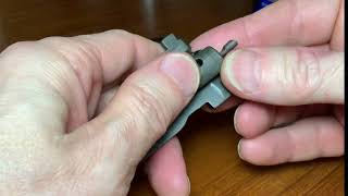 M10 tool vs M1 Garand bolt, Reassembly