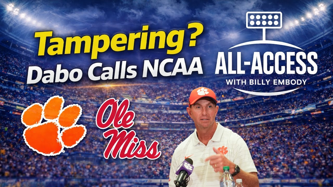 Clemson vs Ole Miss: Dabo Swinney gets NCAA involved with Tampering Accusations